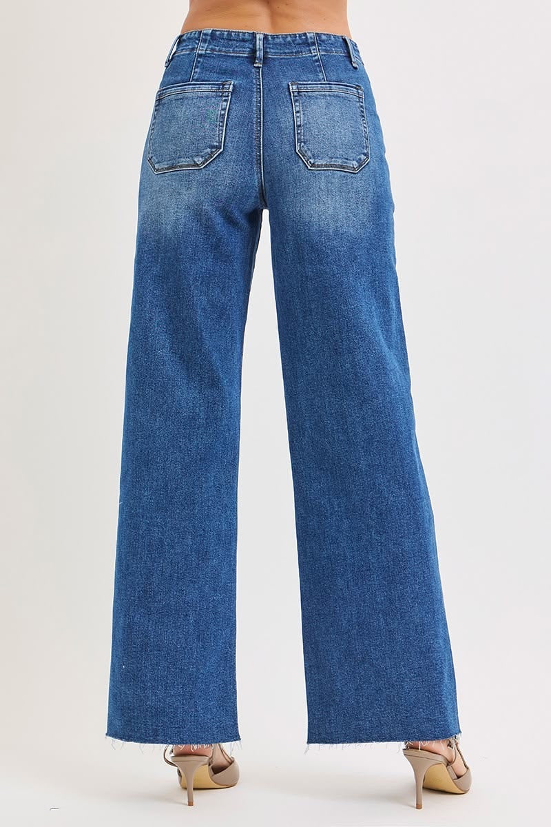 Risen Patch Pocket Jeans sold by A Velvet Window