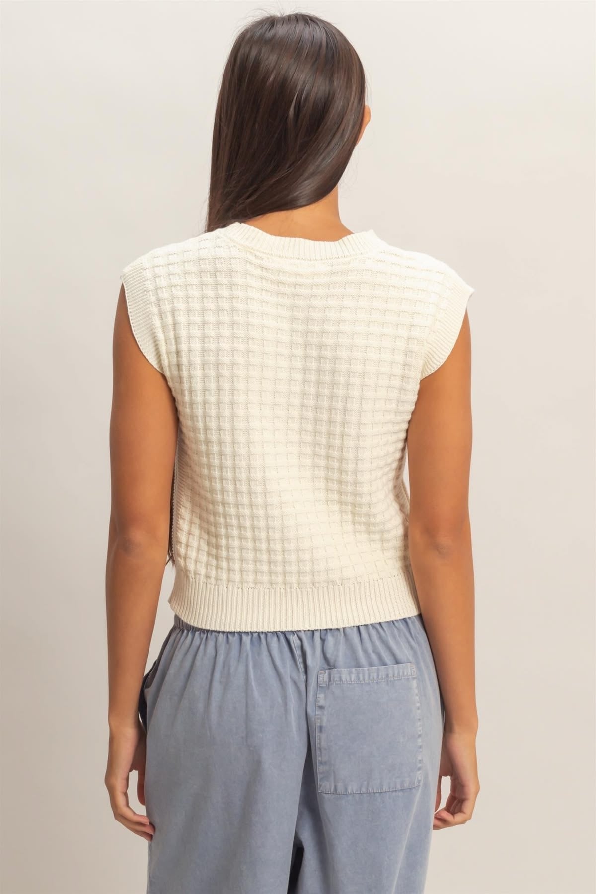 Textured Knit Tank sold by A Velvet Window