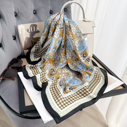 Lightweight Square Print Scarf sold by A Velvet Window