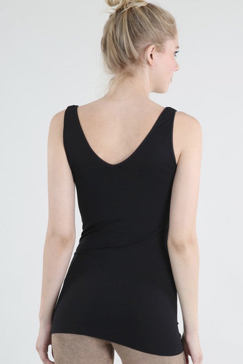 Black NikiBiki Reversible Tank Sold by Velvet Window