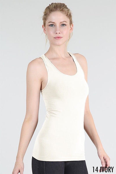 Women's Ivory Camisoles & Tanks