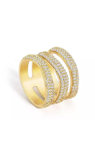 Elle Pave Ring