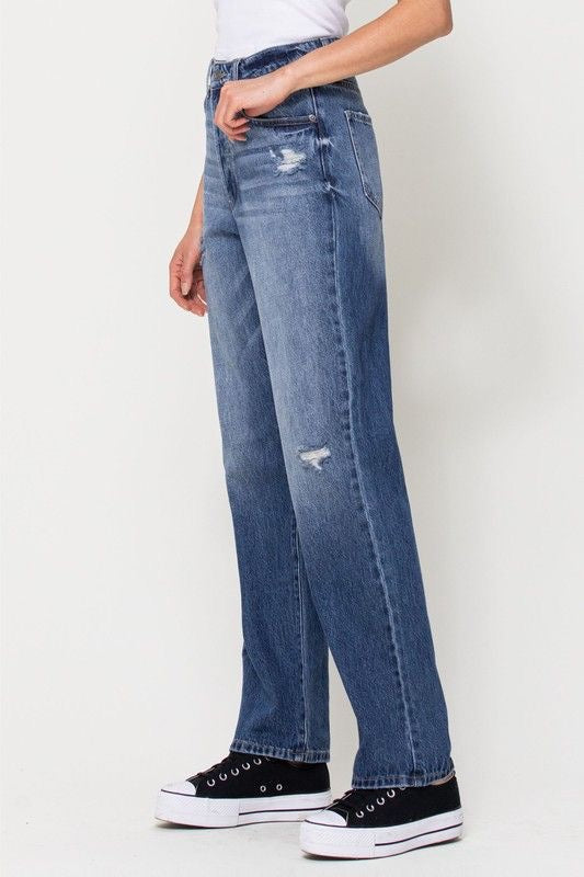 High Rise Dad Jeans sold by A Velvet Window