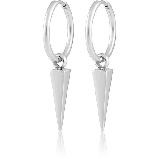 Sahira Aria Spike  Silver  Earrings