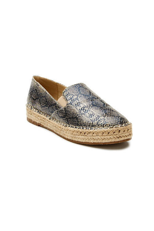 Peaches Natural Snake Espadrille