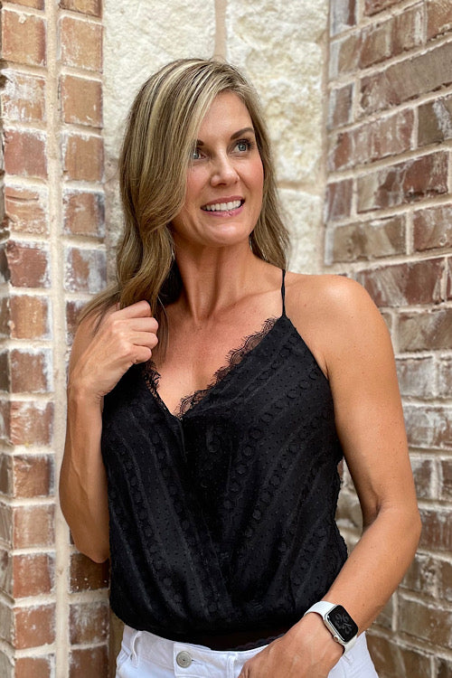 Black Lace Bodysuit